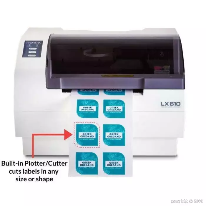 Imprimante couleur d'étiquette et de tags, LX910e
