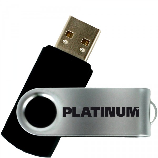 USB flash drive 4GB Platinum Twister