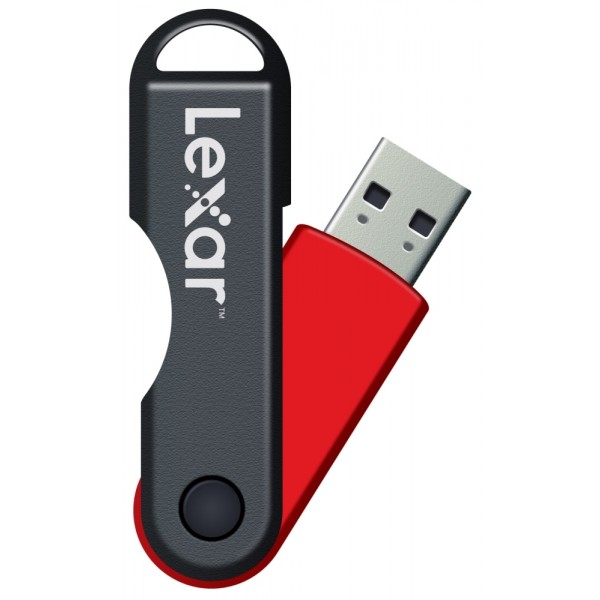 USB flash drive 4GB Lexar JumpDrive TwistTurn
