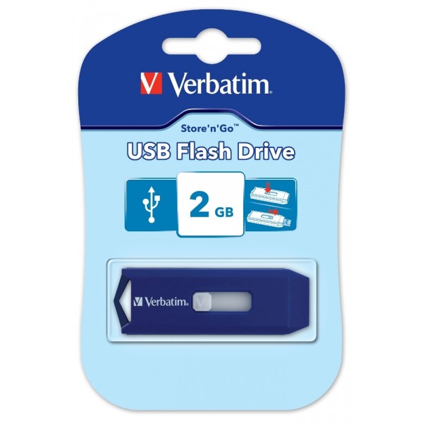USB flash drive 2GB Verbatim blue