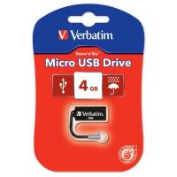 USB flash drive 4GB Verbatim Micro black
