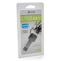 USB flash drive 16GB XLayer Key silver Blister