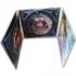 DigiPack CD 3 Volets, Quadri, Plateau Transparent, Vernis Brillant ou Mate